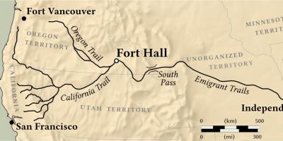 Peta dari fort vancouver