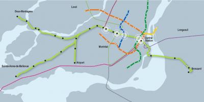 Peta dari vancouver monorail