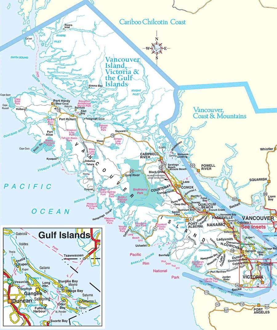 vancouver taman peta