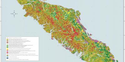 Peta geologi pulau vancouver