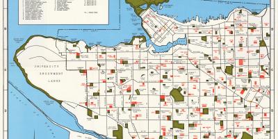 Peta dari vancouver community